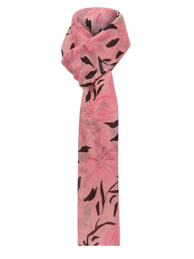 PennyPlain All Over Print Scarf - Peony