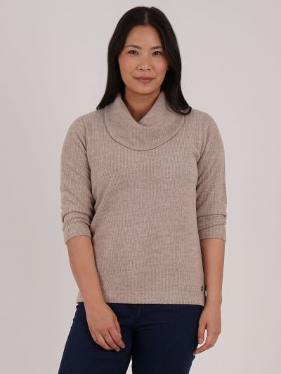 PennyPlain Cowl Top - Alpaca