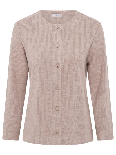 PennyPlain Cardi Long Sleeve - Alpaca