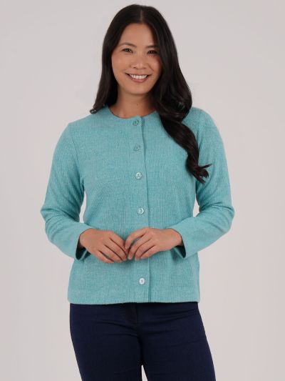 PennyPlain Cardi Long Sleeve-opal