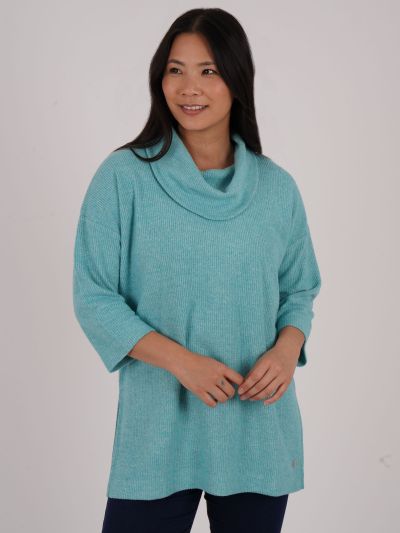 PennyPlain Cowl Tunic - Opal