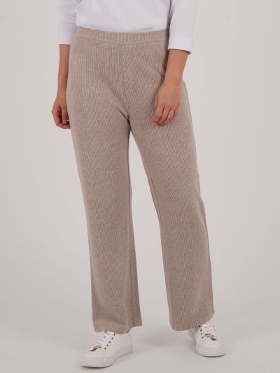 PennyPlain Ribbed Treggings - Alpaca