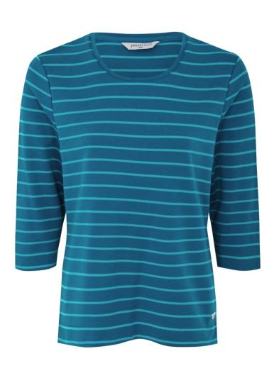 PennyPlain Striped Top - Wedgewood