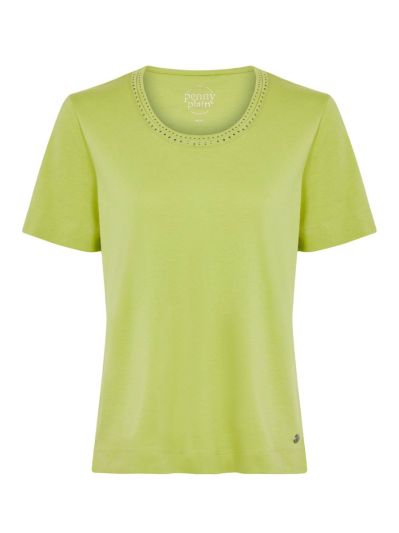 PennyPlain Nailhead Top - Kiwi