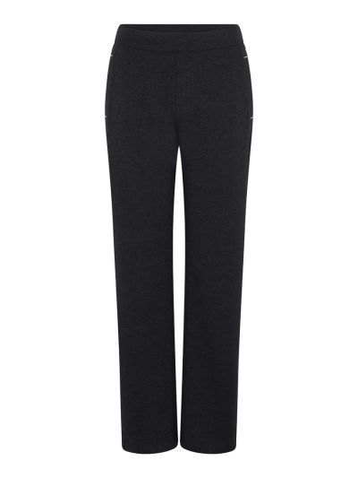 PennyPlain Wide Leg Treggings - Charcoal