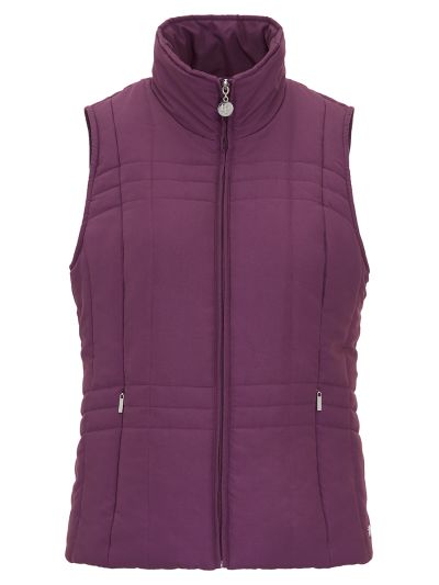 PennyPlain Quilt Gilet - Amethyst