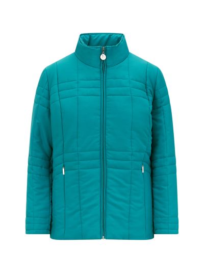 PennyPlain Quilt Jacket - Teal