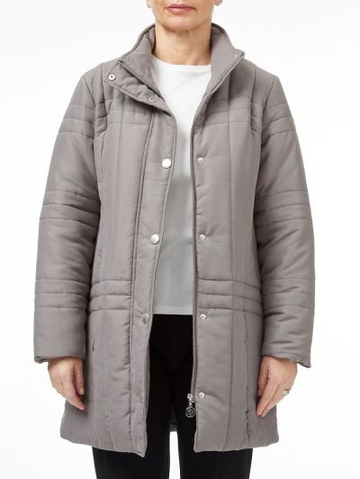 PennyPlain Quilt Coat - Mink