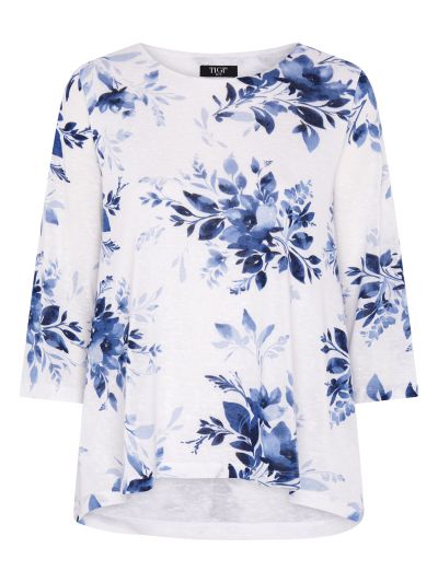 TIGI 2 Layer Floral Top