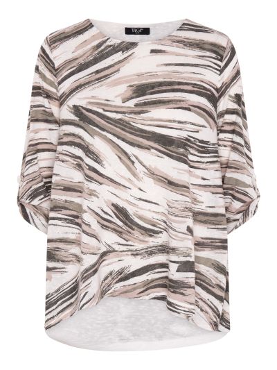 TIGI 2 Layer Painterly Brush Stroke Top