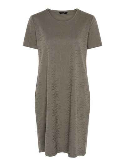 TIGI Mod-eco Leaf Embroidered Dress