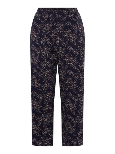 TIGI Navy Cloud Sketch Floral Pyjama Trouser