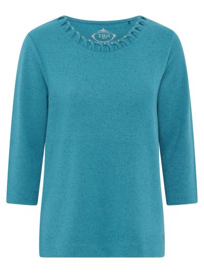 TIGI Looped Neck Detail Top
