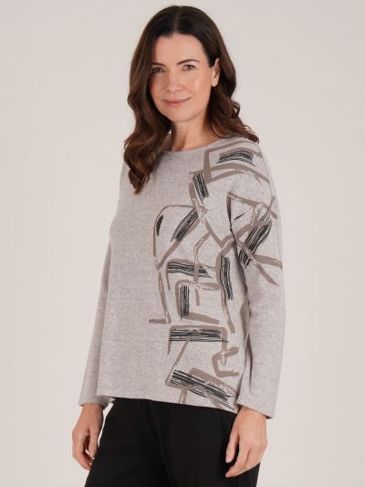 TIGI  Placement Print Top