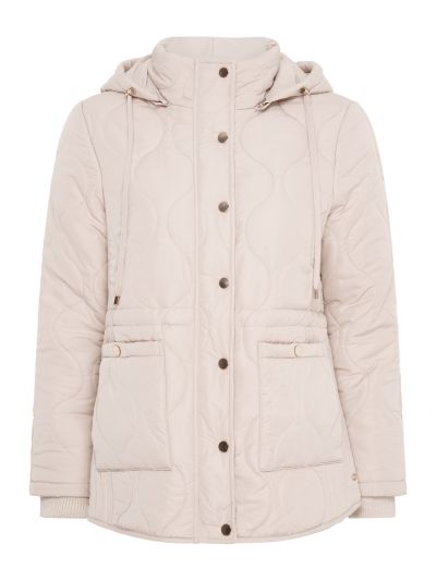 TIGI  Padded Coat With Hood