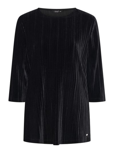 TIGI  Three Quarter Length Sleeve Tunic Top