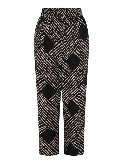 VIZ-A-VIZ Mono Trellis All-over-print Trouser