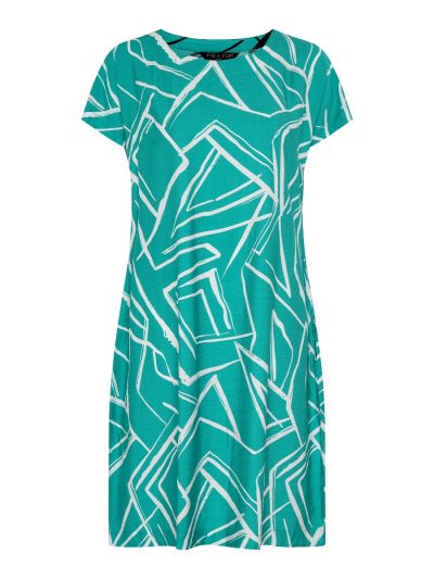VIZ-A-VIZ Tribal All-over-print Dress